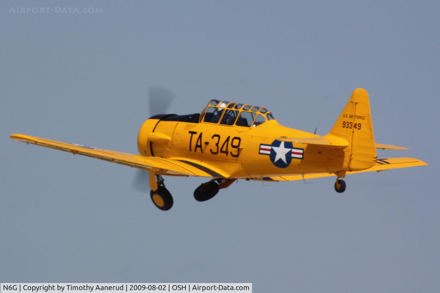 N6G, North American T-6G Texan C/N 168-463, North American T-6G, c/n: 49-3349A