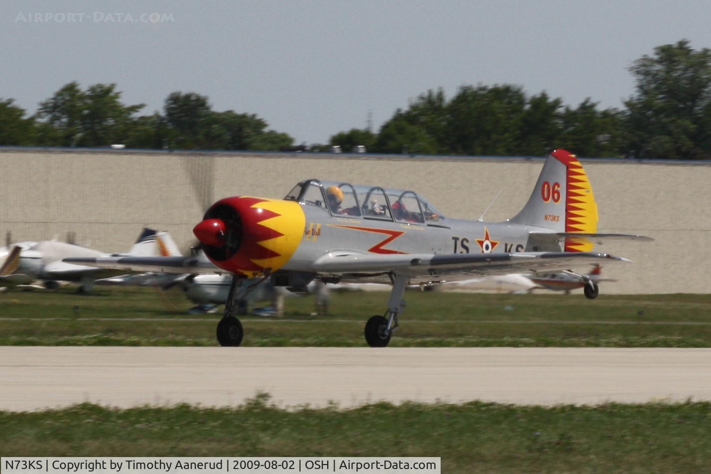 N73KS, 2001 Yakovlev (Aerostar) Yak-52TW C/N 0112230, 2001 S C Aerostar S A YAK-52TW, c/n: 0112230
