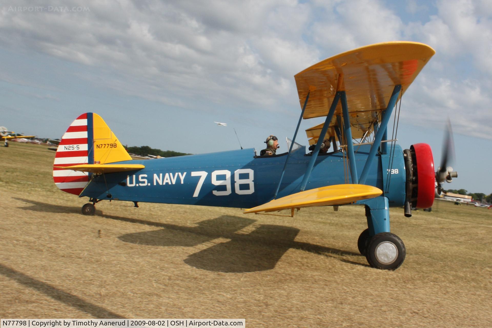 N77798, 1943 Boeing E75 C/N 75-8333, 1943 Boeing E75, c/n: 75-8333