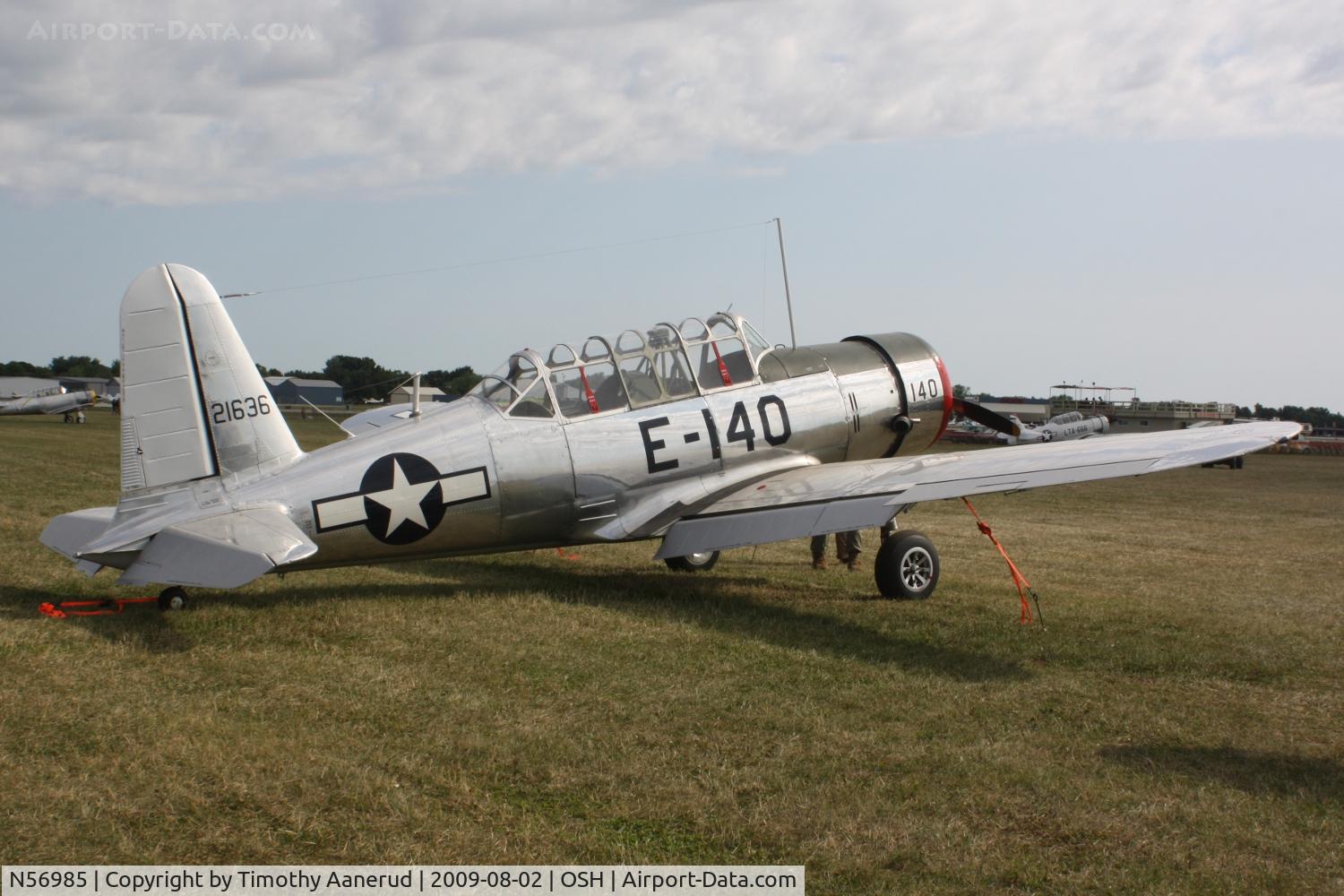 N56985, 1943 Consolidated Vultee BT-13A C/N 8557, 1943 Consolidated Vultee BT-13A, c/n: 8557