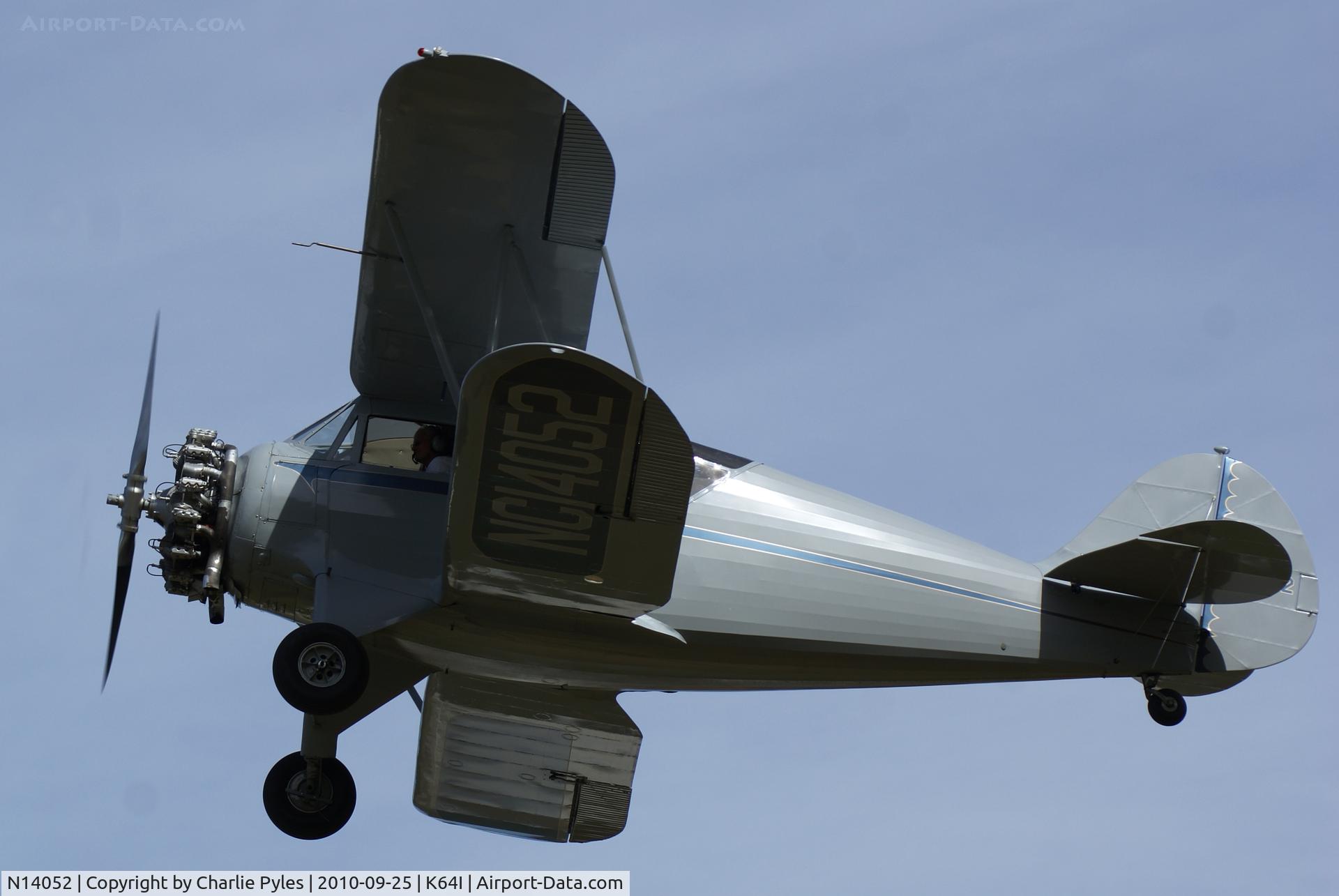 N14052, 1934 Waco UKC C/N 3927, My daughter Amanda had her first airplane ride in this airplane at HAO.