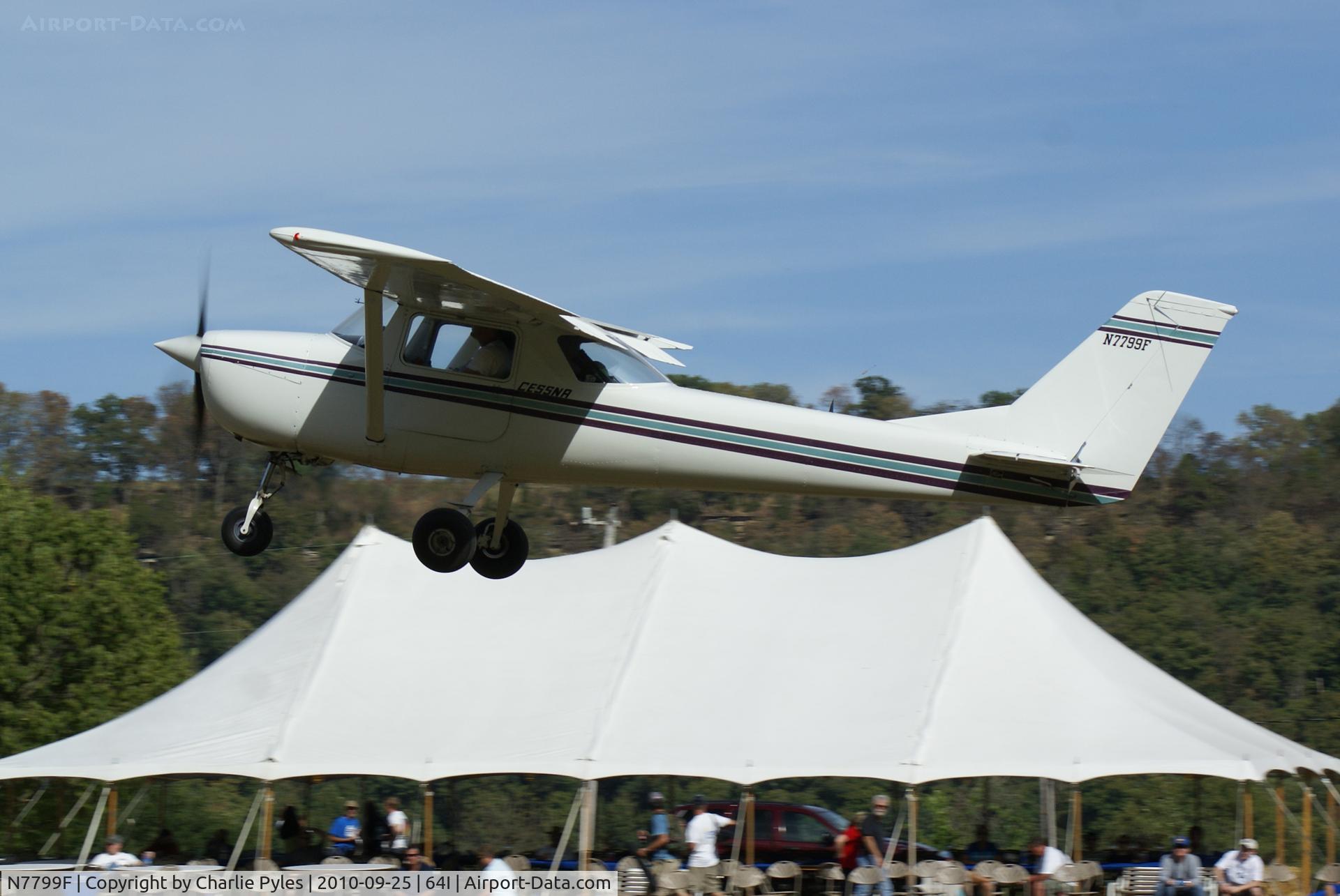 N7799F, 1966 Cessna 150F C/N 15063899, Taken at Lee Bottom Flying Field