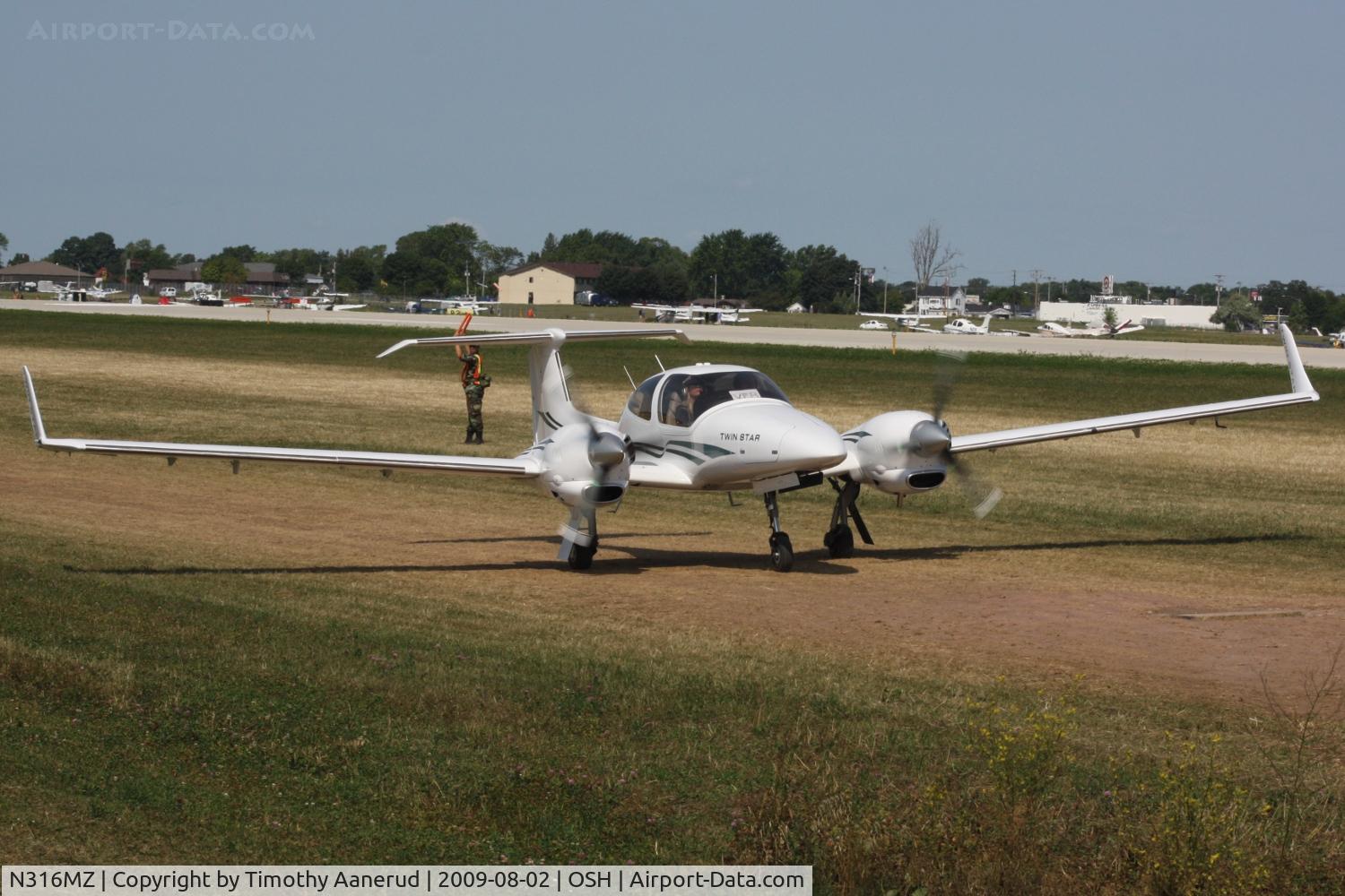 N316MZ, 2007 Diamond DA-42 Twin Star C/N 42.AC054, 2007 Diamond Aircraft Ind Inc DA 42, c/n: 42.AC054