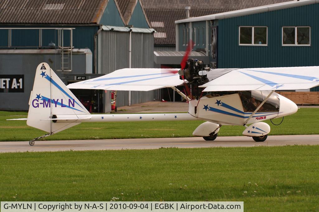 G-MYLN, 1994 Kolb Twinstar Mk III C/N PFA 205-12430, LAA Rally 2010