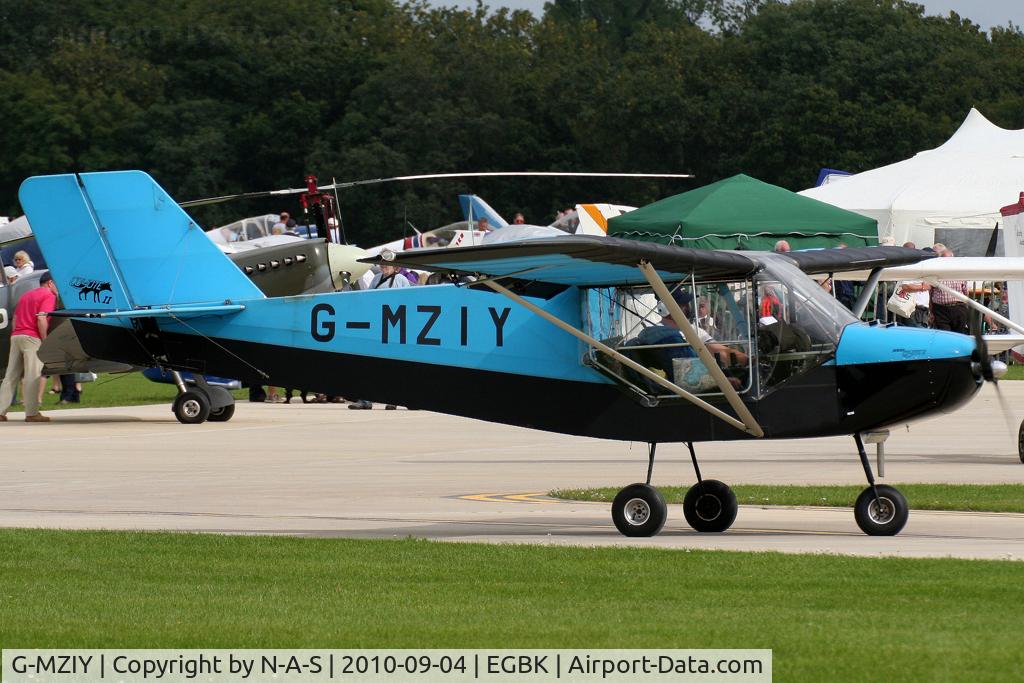 G-MZIY, 1997 Rans S-6ESD XL Coyote II C/N PFA 204-13184, LAA Rally 2010
