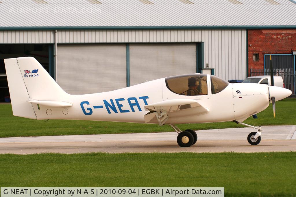 G-NEAT, 1996 Europa Tri-Gear C/N PFA 247-12642, LAA Rally 2010