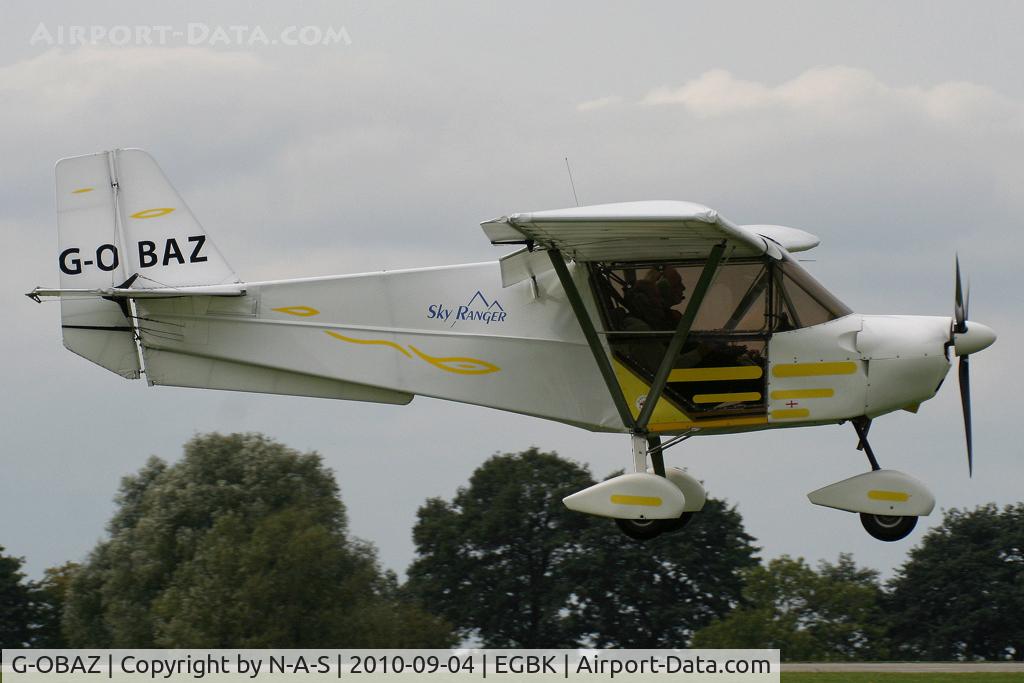 G-OBAZ, 2003 Best Off Skyranger 912(2) C/N BMAA/HB/322, LAA Rally 2010