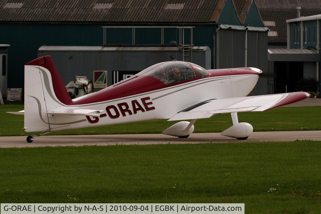 G-ORAE, 2003 Vans RV-7 C/N PFA 323-14016, LAA Rally 2010