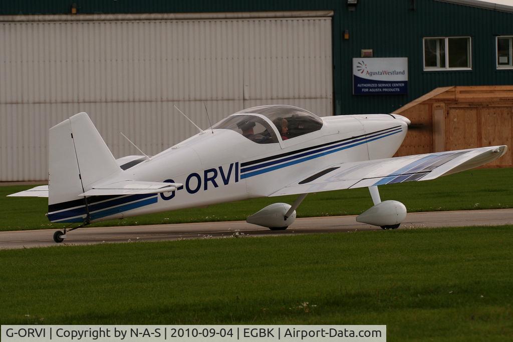 G-ORVI, 1996 Vans RV-6 C/N 20036, LAA Rally 2010