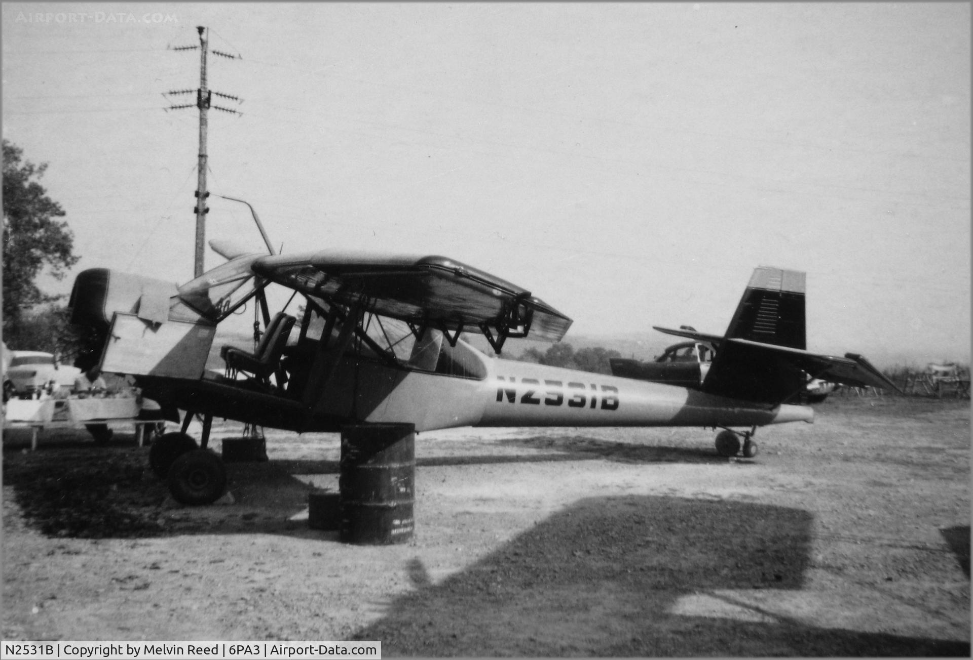 N2531B, 1953 Consolidated Vultee/hops L-13A C/N 47-348, Having engine work performed by J.P.Hackenburg