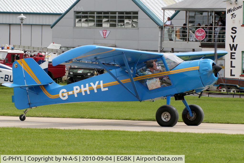 G-PHYL, 1999 Denney Kitfox Mk4 C/N PFA 172A-12189, LAA Rally 2010