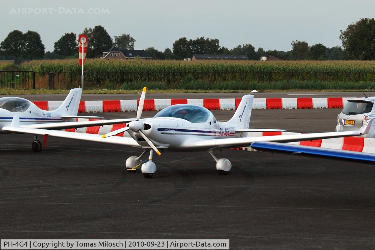 PH-4G4, 2010 Aerospool WT-9 Dynamic C/N DY378/2010, TrafficPort Venlo is an industrial complex and small airport just west of Venlo, Netherlands. The airport was opened in October 2009 and is currently only available for microlight aircraft. Neither IATA nor ICAO code.