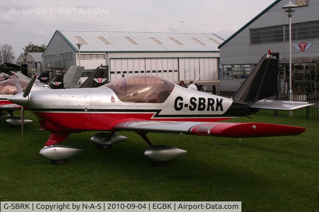 G-SBRK, 2007 Aero AT-3 R100 C/N AT3-021, LAA Rally 2010