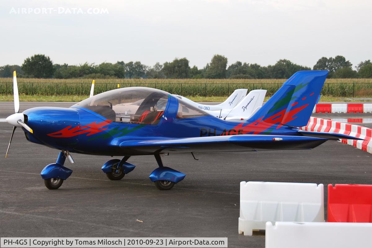 PH-4G5, TL Ultralight TL-96 Star C/N 00S61, TrafficPort Venlo is an industrial complex and small airport just west of Venlo, Netherlands. The airport was opened in October 2009 and is currently only available for microlight aircraft. Neither IATA nor ICAO code.