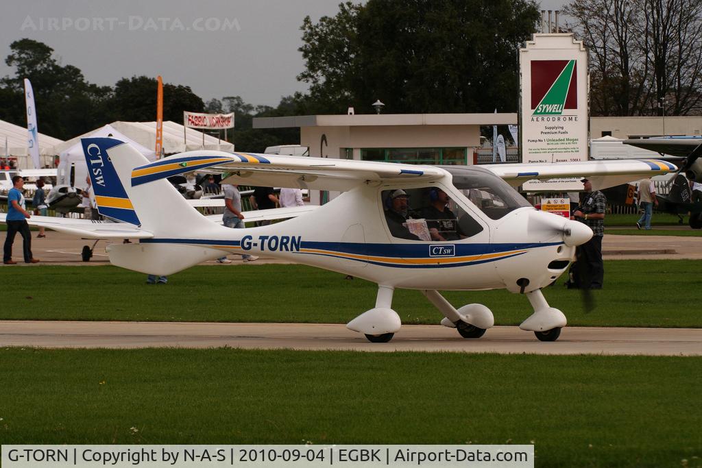 G-TORN, 2006 Flight Design CTSW C/N 8189, LAA Rally 2010