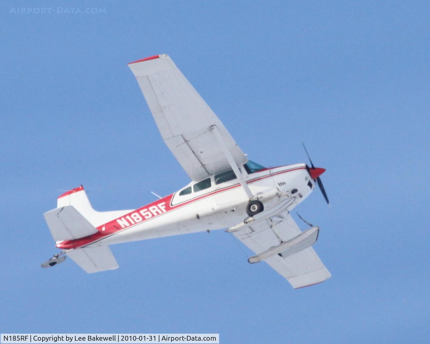 N185RF, 1976 Cessna A185F Skywagon 185 C/N 18502942, While operating over Forest Lake, MN