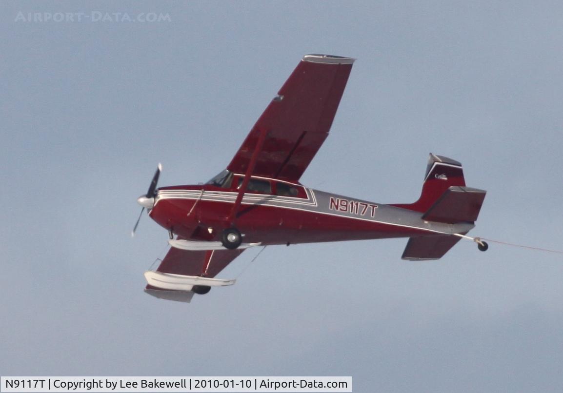 N9117T, 1959 Cessna 180B C/N 180-50617, While operating over Forest Lake, MN
