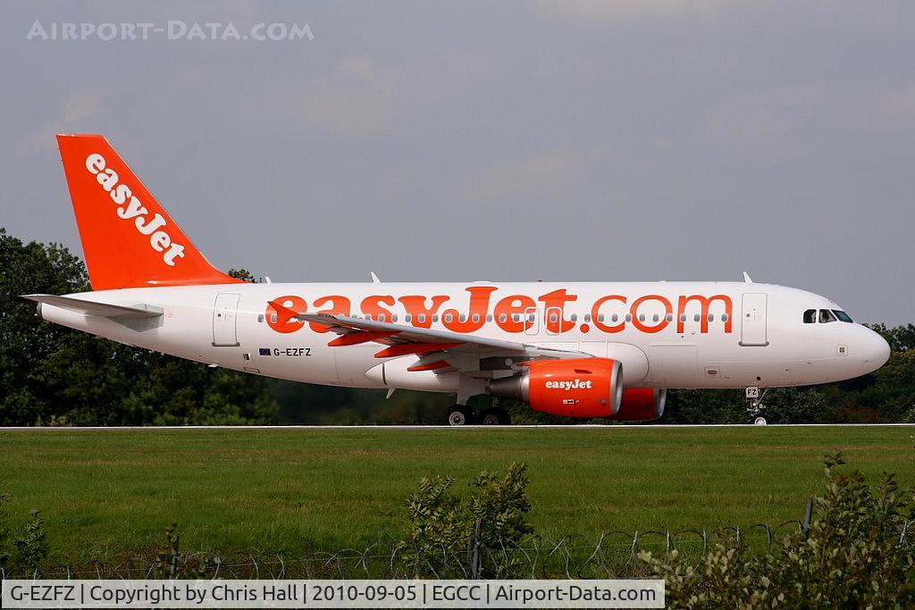 G-EZFZ, 2010 Airbus A319-111 C/N 4425, easyJet Airbus A-319-111
