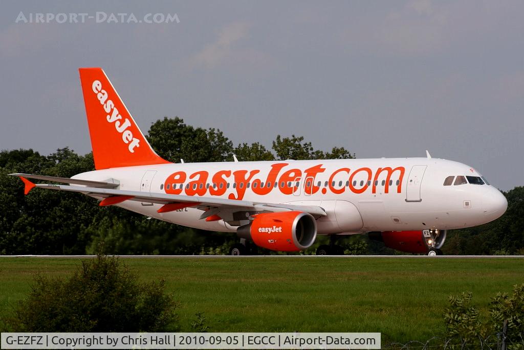 G-EZFZ, 2010 Airbus A319-111 C/N 4425, easyJet Airbus A-319-111