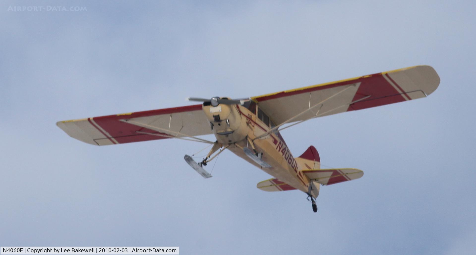 N4060E, 1947 Aeronca 11BC Chief C/N 11BC-148, While operating over Forest Lake, MN