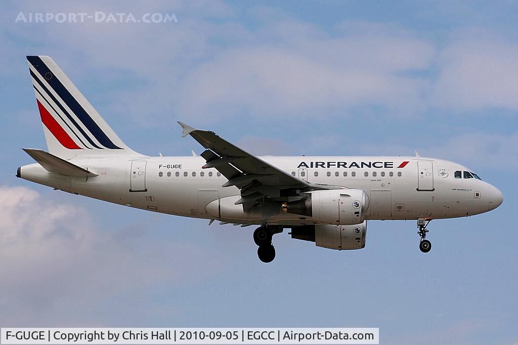 F-GUGE, 2003 Airbus A318-111 C/N 2100, Air France