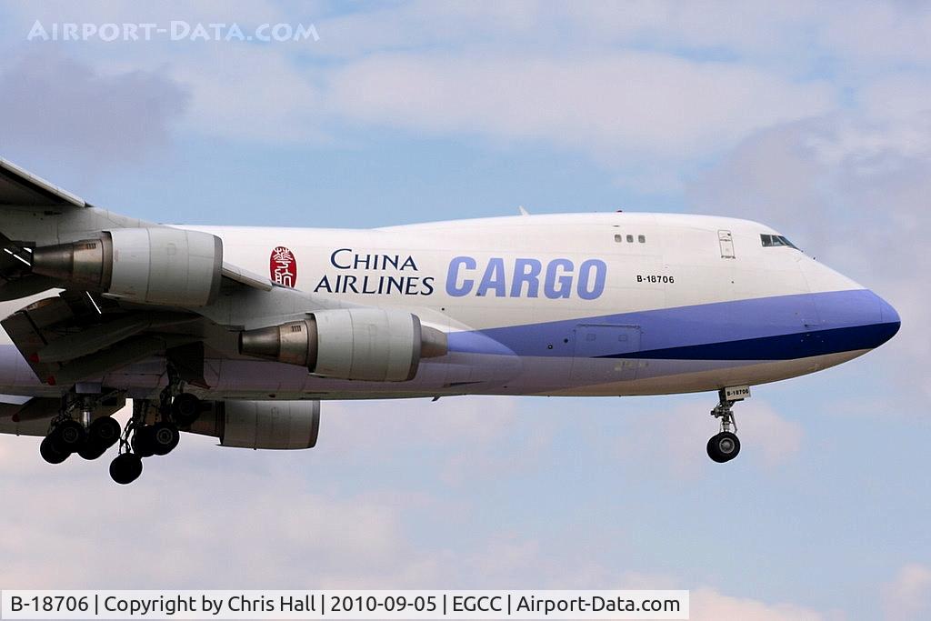 B-18706, 2001 Boeing 747-409F/SCD C/N 30763, China Airlines Cargo