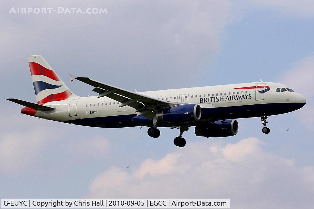 G-EUYC, 2008 Airbus A320-232 C/N 3721, British Airways