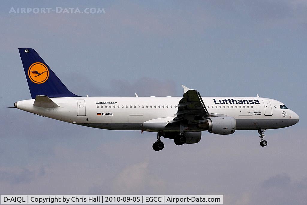 D-AIQL, 1991 Airbus A320-211 C/N 0267, Lufthansa