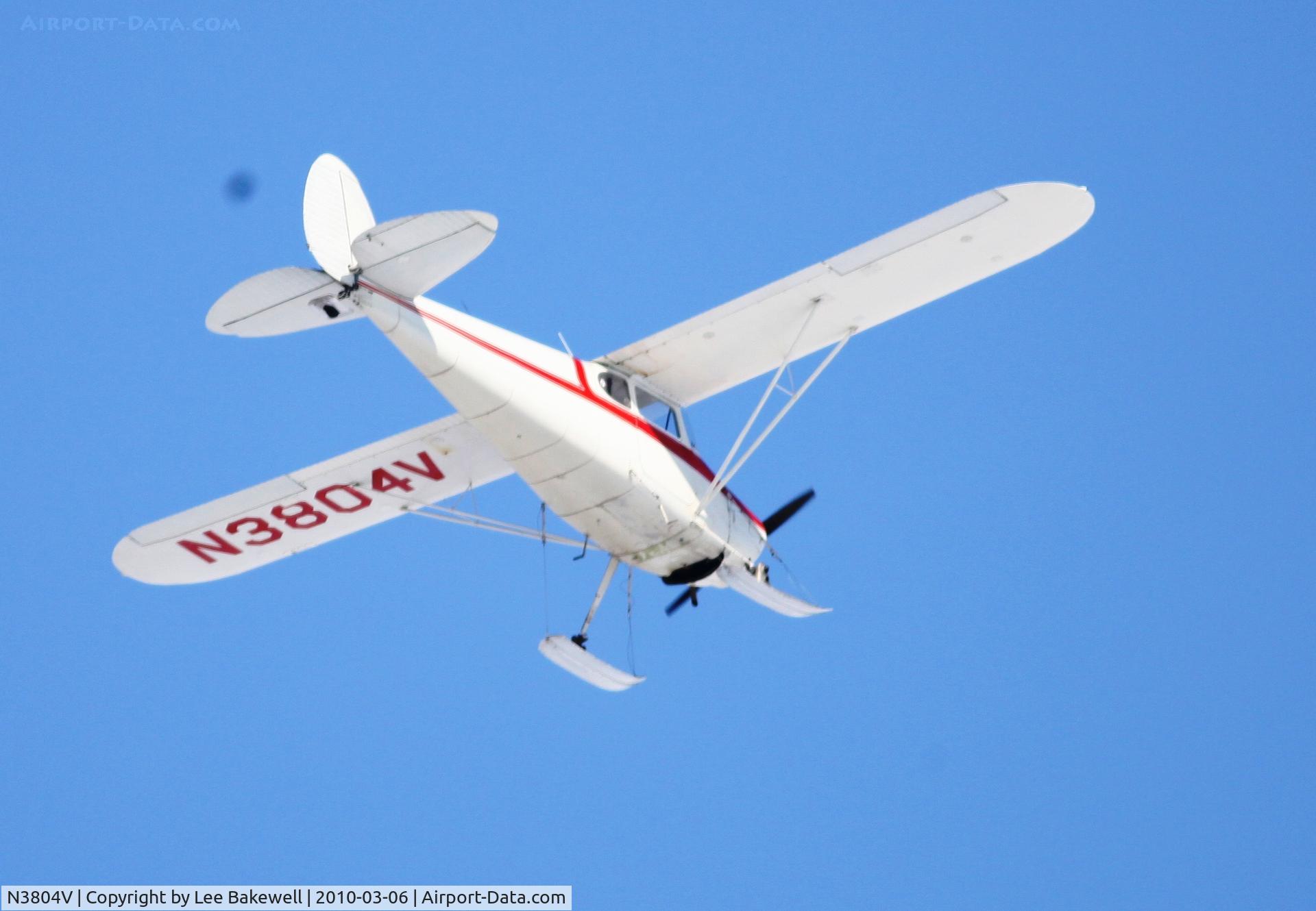 N3804V, 1948 Cessna 170 C/N 18662, While operating over Forest Lake, MN
