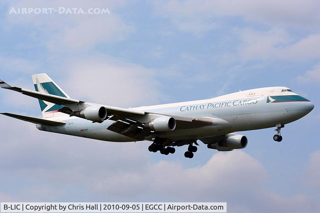B-LIC, 2009 Boeing 747-467ERF C/N 36868, Cathay Pacific Cargo