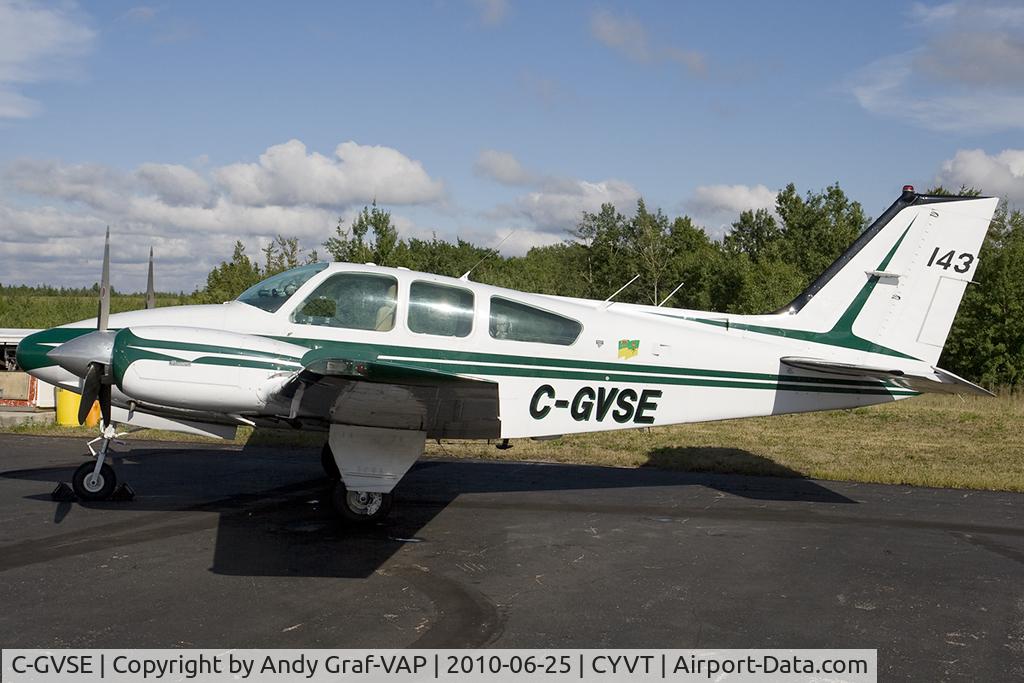 C-GVSE, 1979 Beech 95-B55 Baron C/N TC-2270, Goverement of Sasketchewan Beech 95