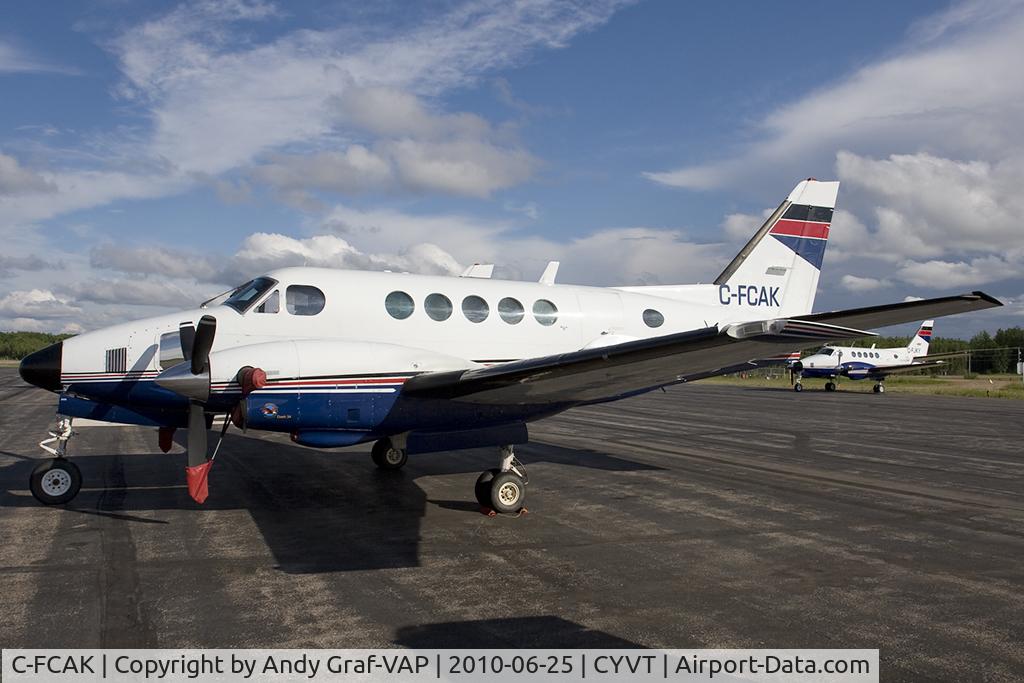 C-FCAK, 1971 Beech A100 (U-21-J) King Air C/N B-96, Courtesy Air Beech100