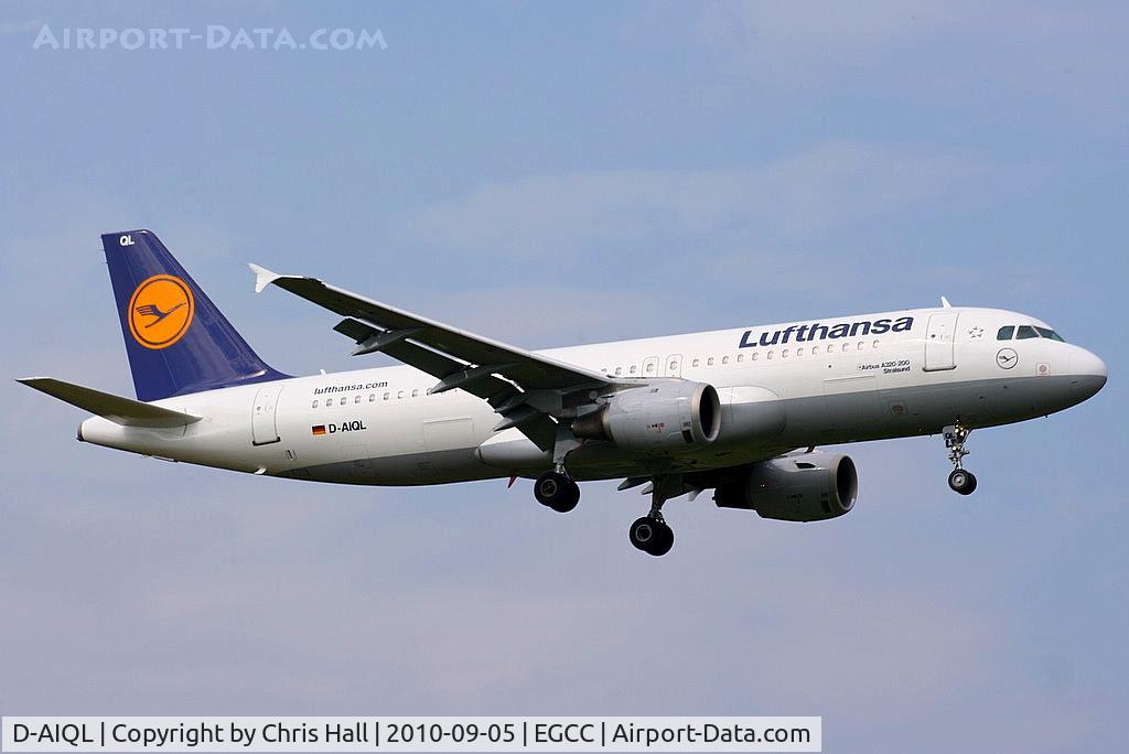 D-AIQL, 1991 Airbus A320-211 C/N 0267, Lufthansa