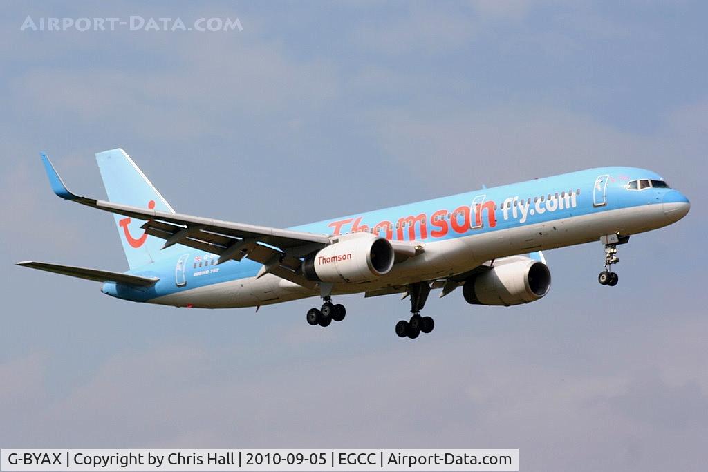 G-BYAX, 1999 Boeing 757-204 C/N 28834, Thomson