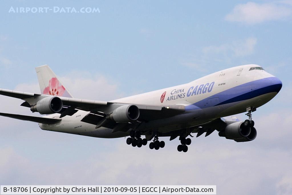 B-18706, 2001 Boeing 747-409F/SCD C/N 30763, China Airlines Cargo
