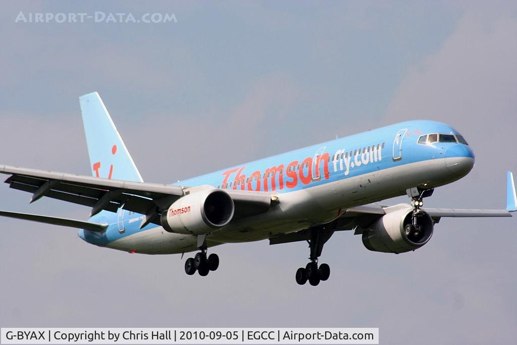 G-BYAX, 1999 Boeing 757-204 C/N 28834, Thomson