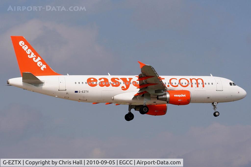 G-EZTX, 2010 Airbus A320-214 C/N 4286, easyJet