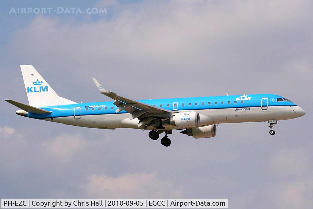 PH-EZC, 2008 Embraer 190LR (ERJ-190-100LR) C/N 19000250, KLM Cityhopper