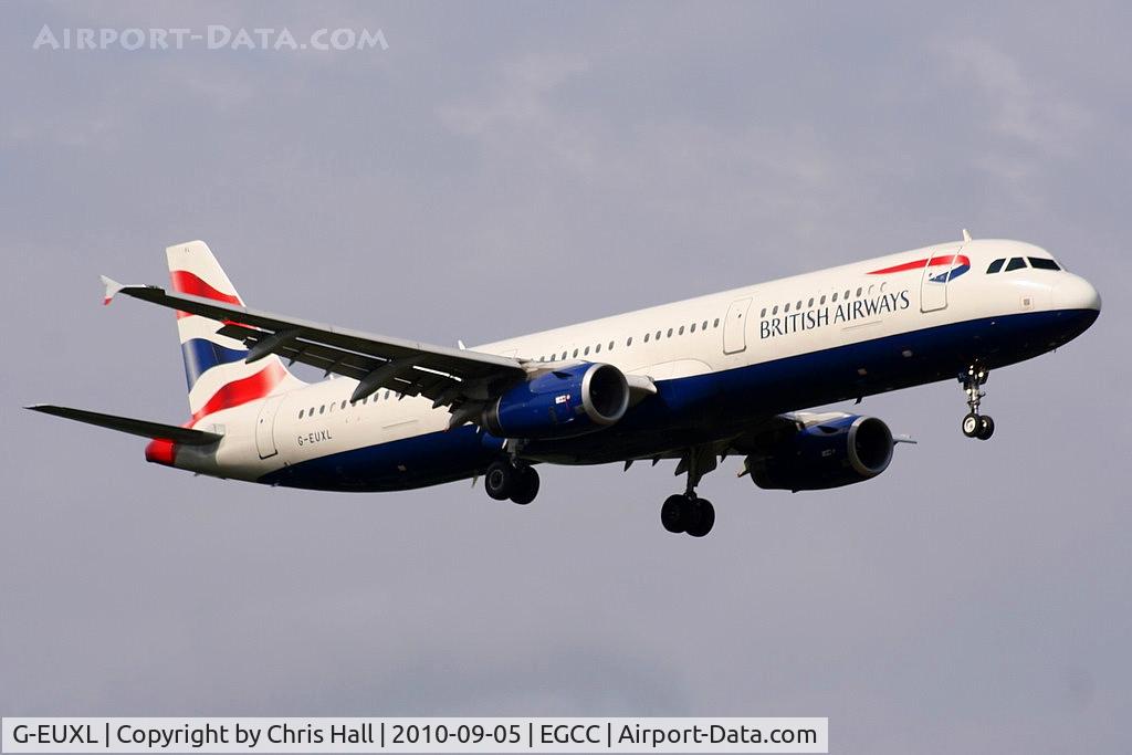G-EUXL, 2007 Airbus A321-231 C/N 3254, British Airways