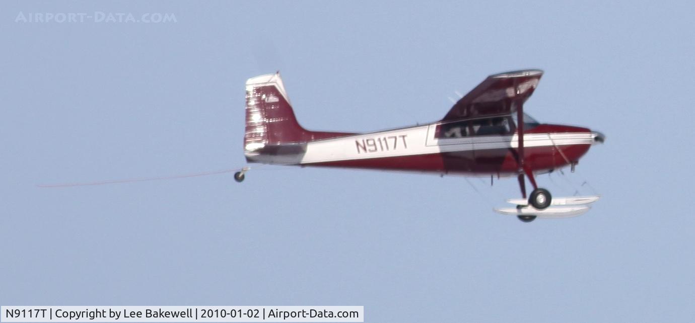 N9117T, 1959 Cessna 180B C/N 180-50617, While operating over Forest Lake, MN