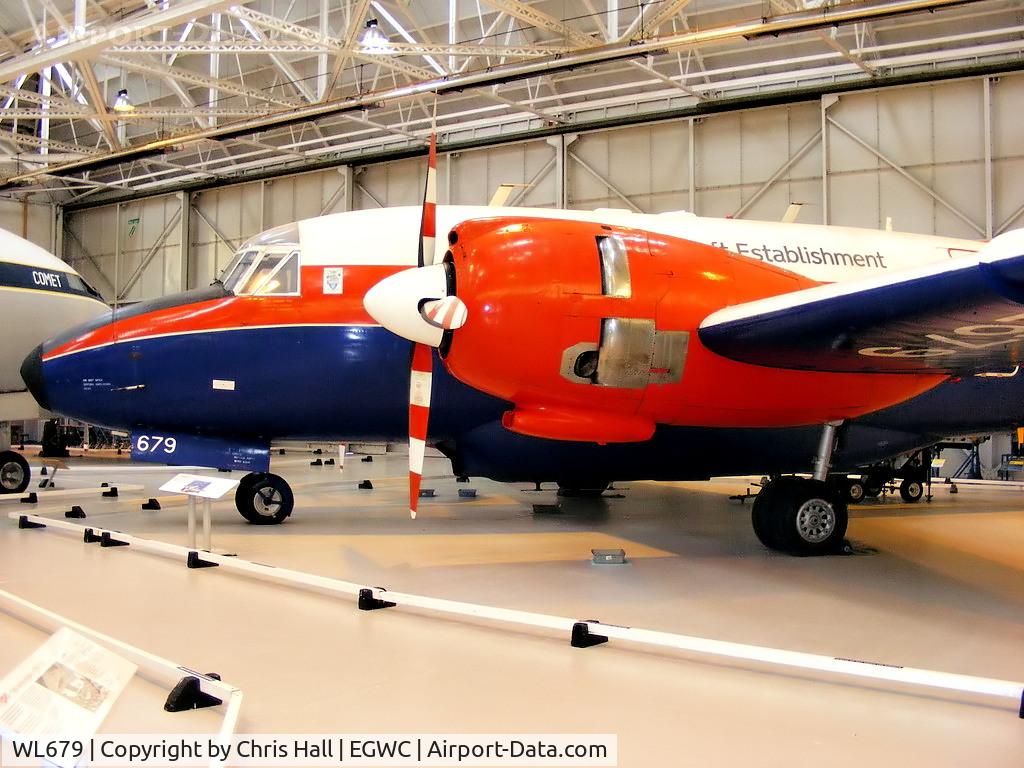 WL679, 1953 Vickers Varsity T.1 C/N Not found WL679, The prototype Varsity T MkI made its maiden flight on 17 July 1949. The RAF took its first deliveries in October 1951 which went to No.201 Squadron, Advanced Flying School at Swinderby, Lincolnshire.