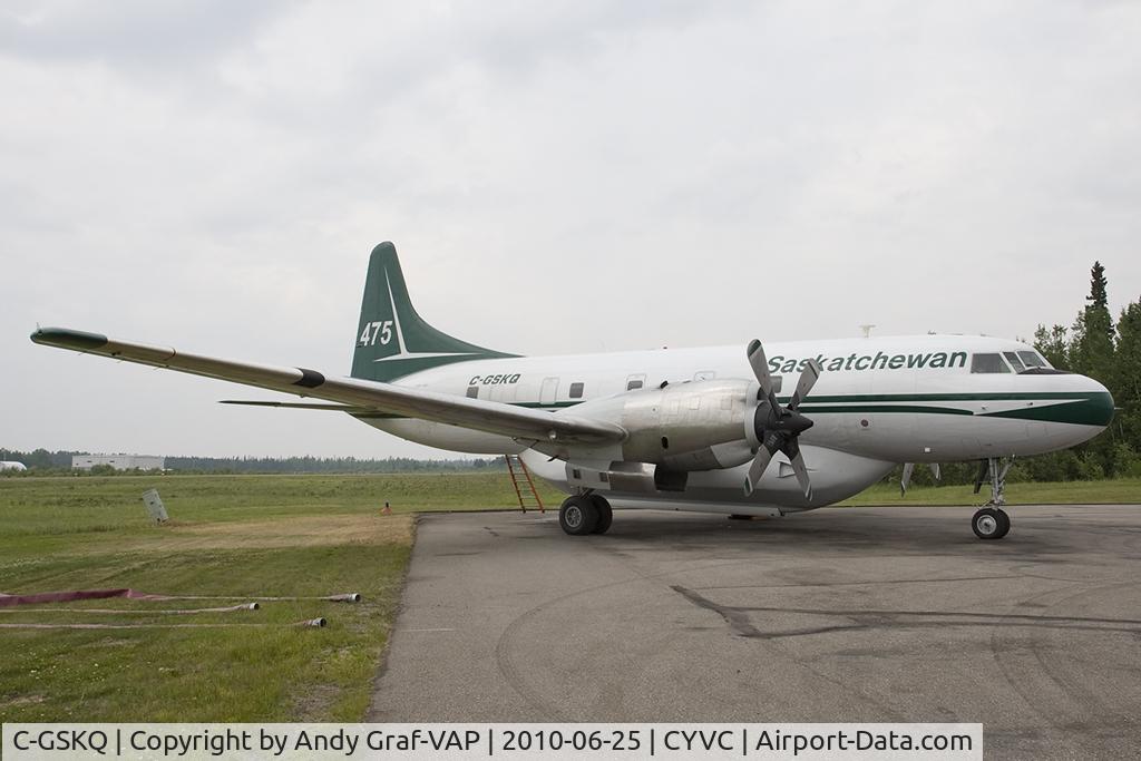 C-GSKQ, 1954 Convair 340 C/N 217, Goverment of Saketchewan CV580