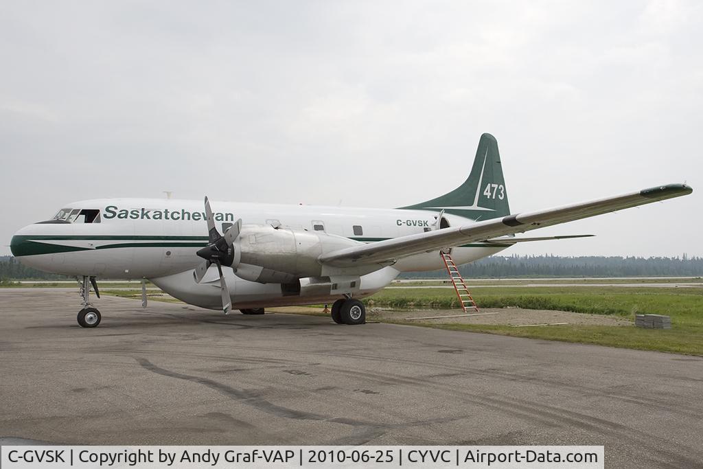 C-GVSK, 1955 Convair 340 C/N 238, Goverment of Saketchewan CV580
