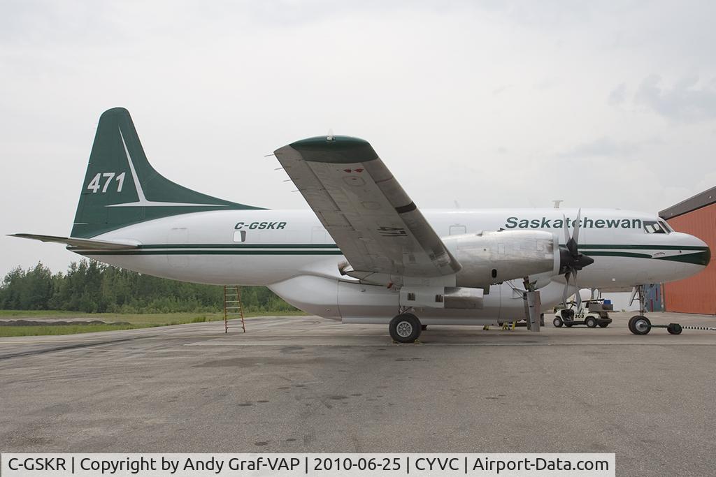 C-GSKR, 1959 Convair 440 Metropolitan C/N 509, Goverment of Saketchewan CV580