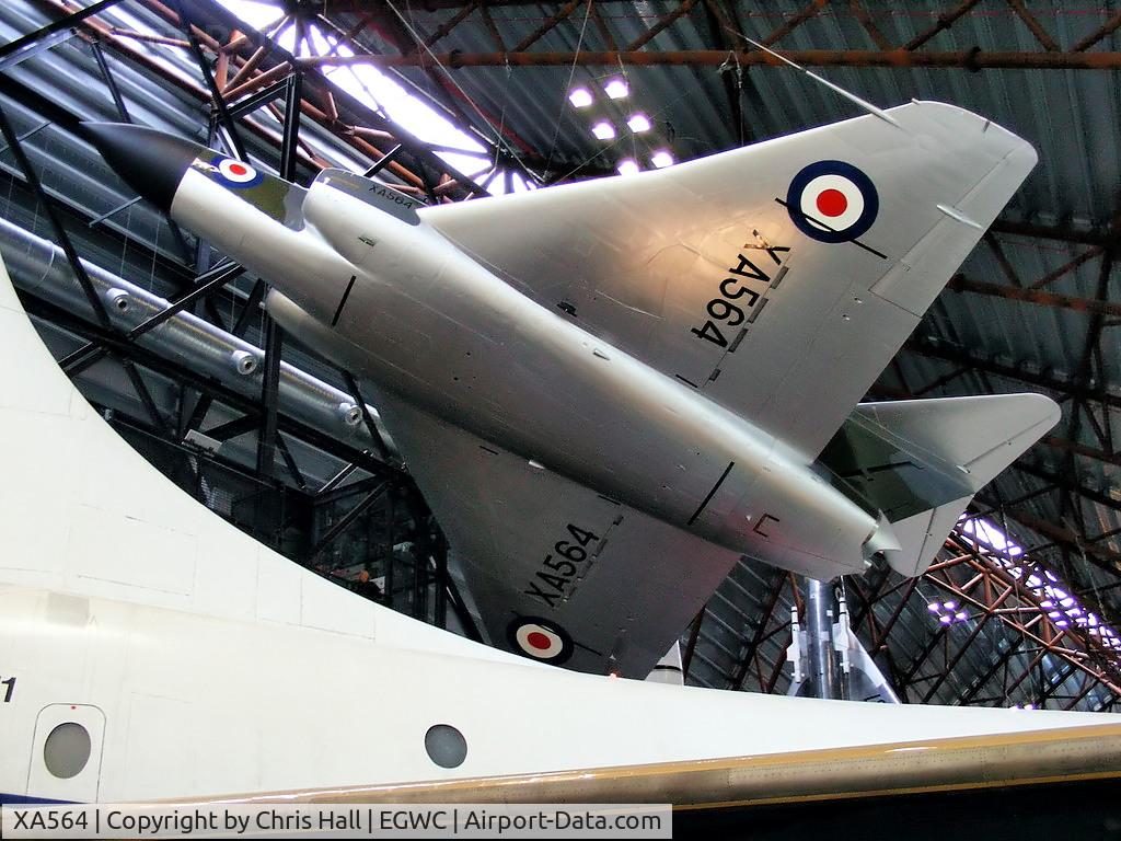 XA564, Gloster Javelin FAW.1 C/N Not found XA564, The Javelin was the world's first twin-jet delta-wing fighter, designed to intercept bombers at high altitudes and at high subsonic speeds. Electronic and radar devices gave it an all-weather capability