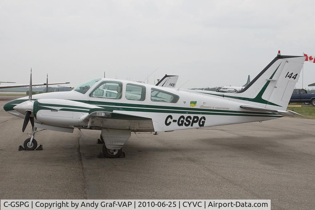 C-GSPG, 1979 Beech 95-B55 Baron C/N TC-2213, Goverment of Saketchewan Beech 95