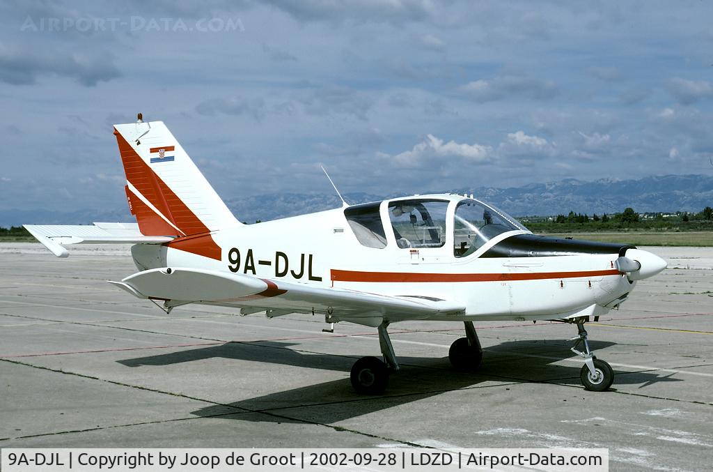 9A-DJL, Utva UTVA-75 C/N Not found 9A-DJL, Although civilian registrated the UTVA 75 is being used as a trainer by the Croatian air force.