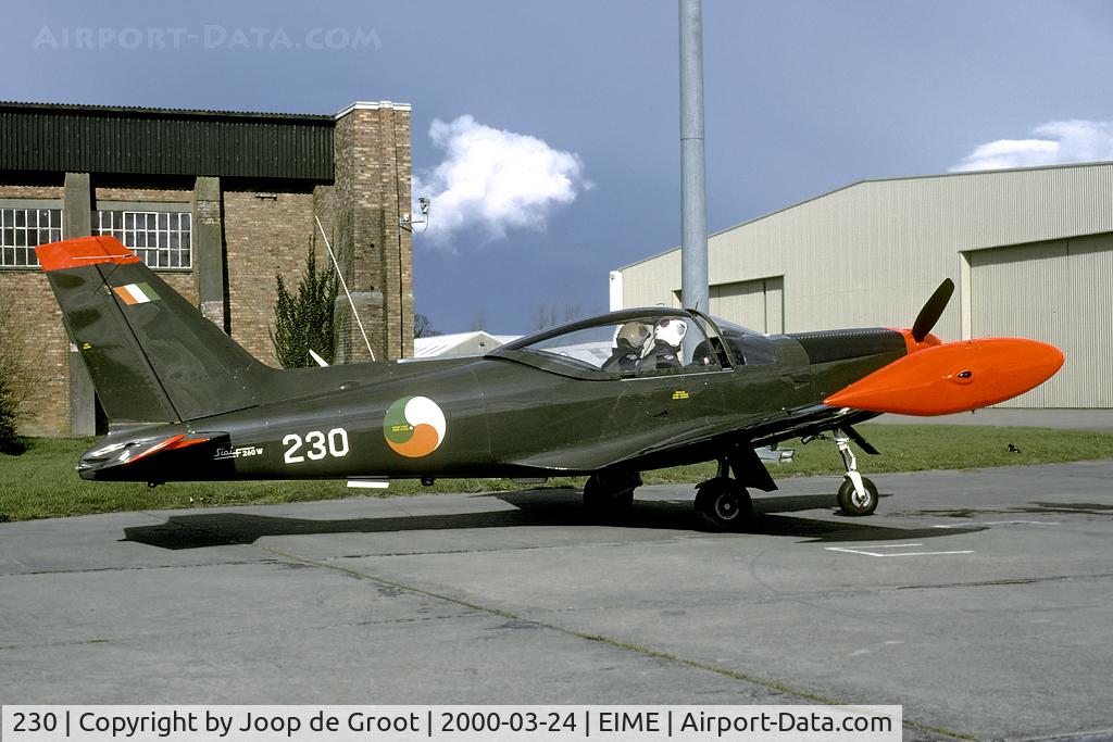 230, 1977 SIAI-Marchetti SF-260WE Warrior Warrior C/N 297/24-09, For many years the SF-260 was the main aircraft of the Irish Air Corps.