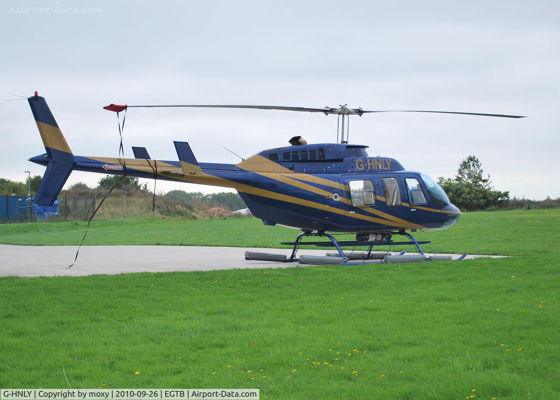 G-HNLY, 1982 Bell 206L-3 LongRanger III C/N 51048, Bell 206L-3 Longranger III Ex N209MB at Wycombe Air Park