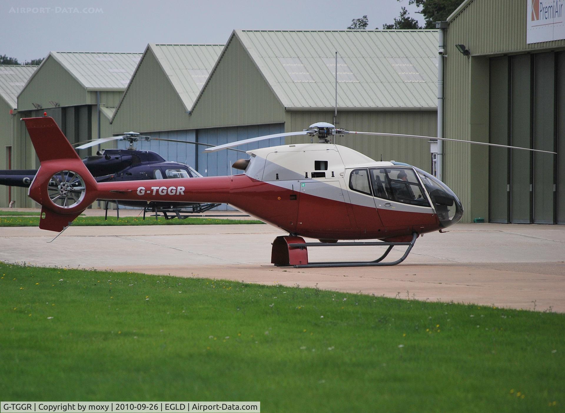 G-TGGR, 2001 Eurocopter EC-120B Colibri C/N 1224, Eurocopter EC120B at Denham. Ex SE-JMF